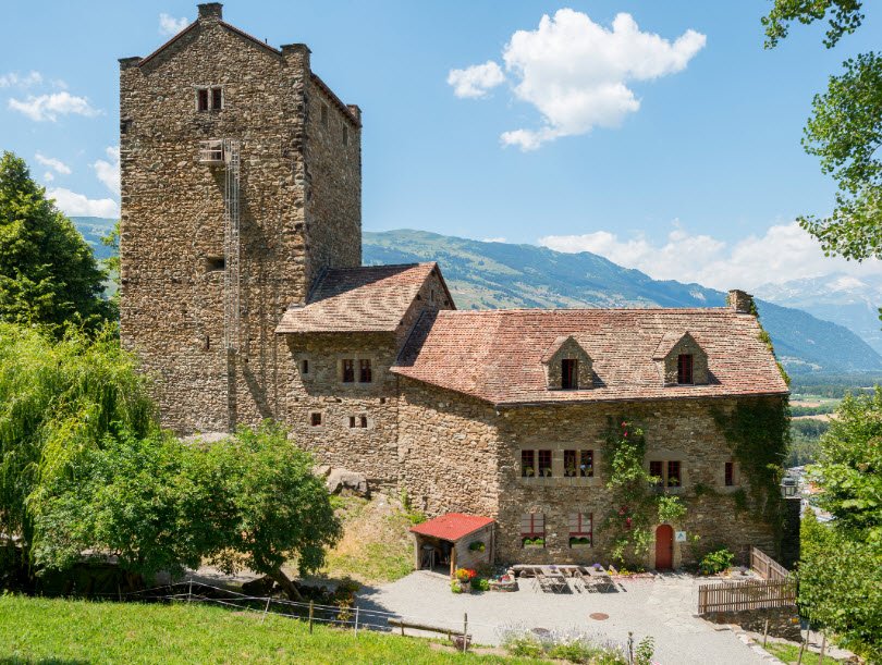 Burgruine Campell, Sils im Domleschg, Switzerland, Switzerland
